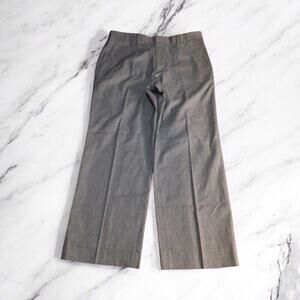 Banana Republic Modern Fit 100% Cotton Mens Gray Grey Dress Pants 33x30